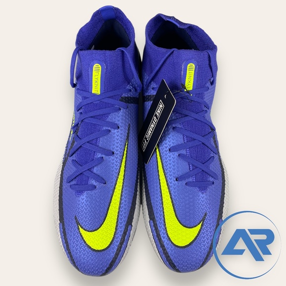 Nike Phantom GT2 Elite DF FG Men\'s Size 9 Sapphire Volt Grey Fog CZ9889-570 main image 5